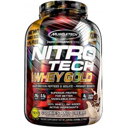 NitroTech 100% Whey Gold (5.54 lbs) - 76 servings